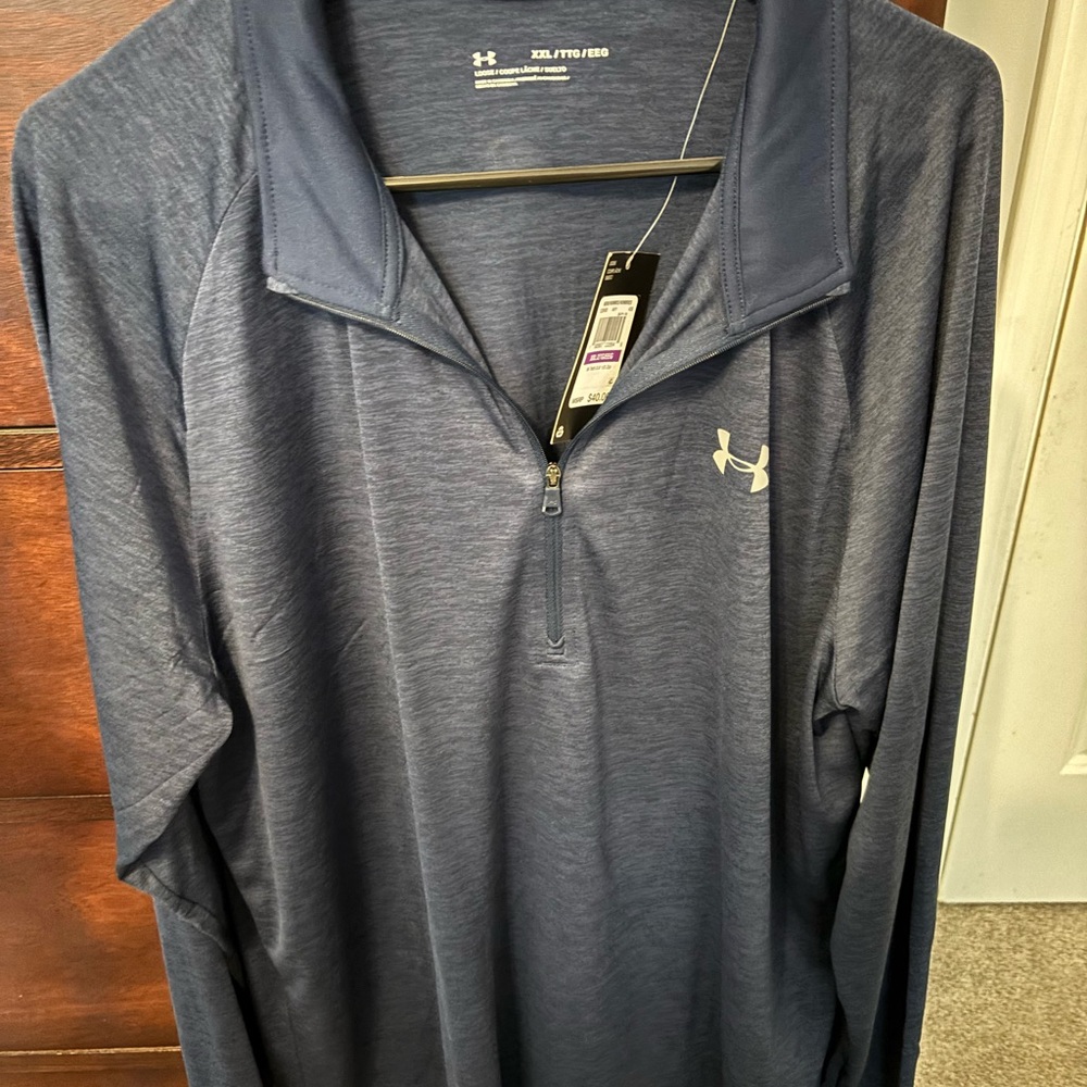 Under Armour Men's Dark Blue Long Sleeve Shirt